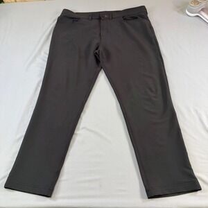 PUBLIC REC All Day Every Day Pants Mens 38x32 Charcoal Gray Performance Stretch